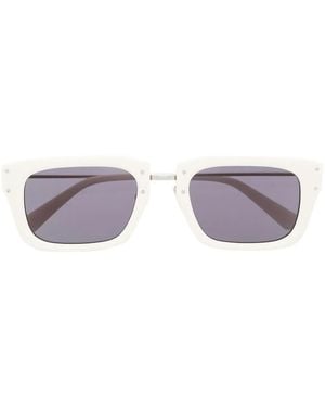 Jacquemus スクエアフレーム サングラス - ホワイト