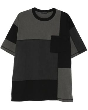 Comme des Garçons Cotton Patchwork T-Shirt - Black