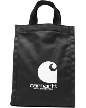 Carhartt Logo Shopper Bag - Black