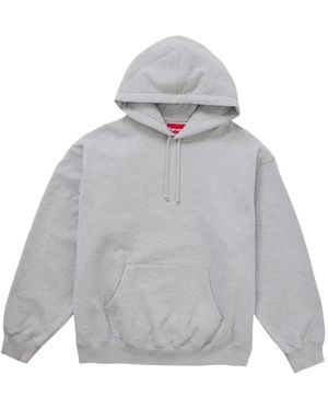 Supreme Drawstring Hoodie - Grey