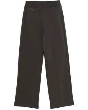 Max Mara Pompeo Elastic-Waistband Pocket Trousers - Grey