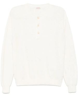 Fursac Open-Knit Jumper - White
