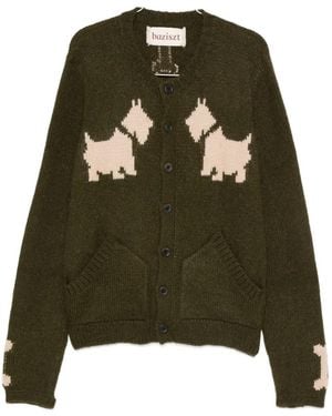 BAZISZT Bobby Cardigan - Green