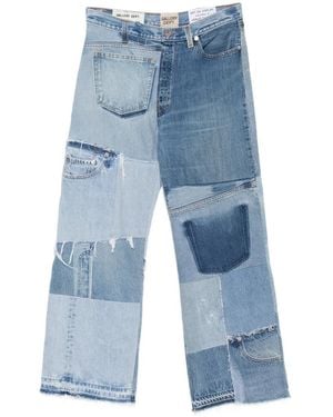 GALLERY DEPT. Vaqueros Con Dobladillo Deshilachado - Azul