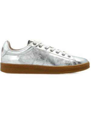 AllSaints Leon Lace-Up Trainers - White