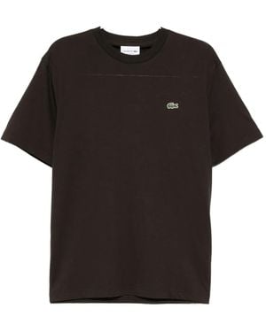 Lacoste Short Sleeves T-Shirt - Black