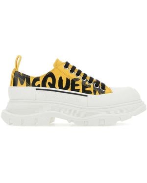 McQueen Tread Slick Sneakers - Mettallic