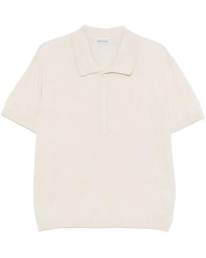 Imperial Short-Sleeves Polo Shirt - White