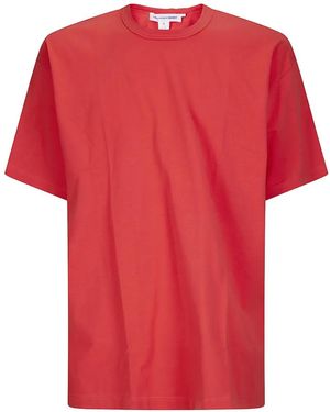 Comme des Garçons Logo-Print T-Shirt - Red