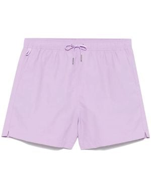 CDLP Eyelet-Vents Swim Shorts - Purple