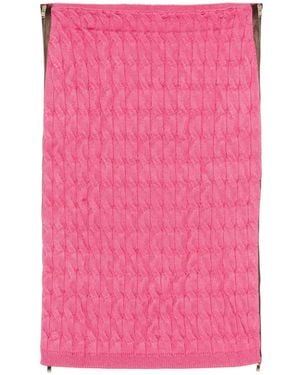 Fendi Viscose Skirt - Pink