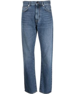 Loulou de Saison High-Rise Straight-Leg Jeans - Blue