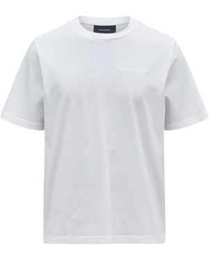 Peak Performance ロゴ Tシャツ - ホワイト