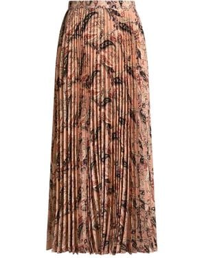 Etro Paisley-Print Maxi Skirt - Brown