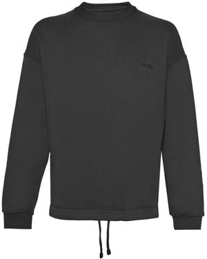 ZEGNA Drawstring Sweatshirt - Grey