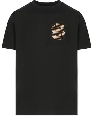 HUGO Graphic-Print Cotton T-Shirt - Black