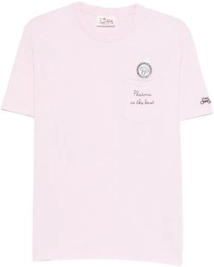 MC2 Saint Barth Graphic-Print T-Shirt - Pink