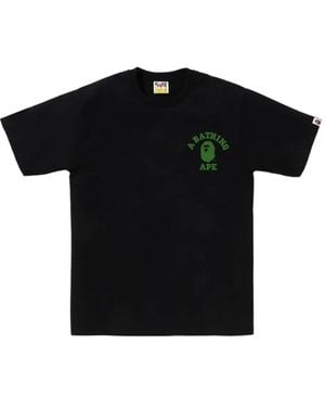 A Bathing Ape Graphic-Print T-Shirt - Black