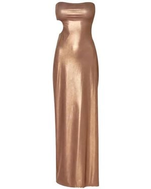 Baobab Mambe Cutout Maxi Dress - White