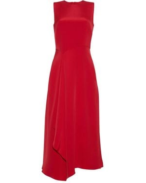 Adam Lippes Lynn Midikleid - Rot