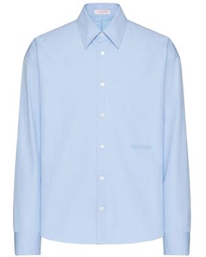 Valentino Garavani Logo Shirt - Blue