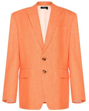 ANOUKI Blazer En Lin - Orange