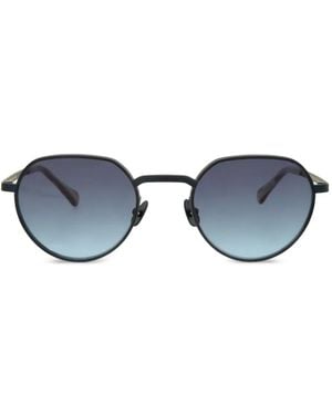 Moscot Round-Frame Sunglasses - Blue