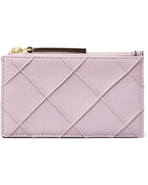 Tory Burch Fleming Card Holder - Purple