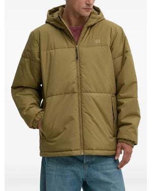 Vans Logo-Embroidered Padded Jacket - Green