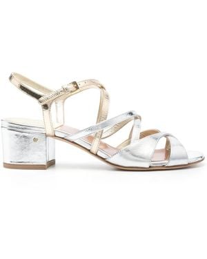 Laurence Dacade Janet 55Mm Leather Sandals - White