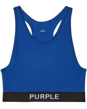 Purple Brand ロゴ トップ - ブルー