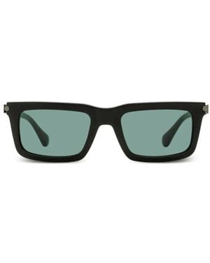 Ferragamo Eyewear Rectangular-Frame Sunglasses - Green