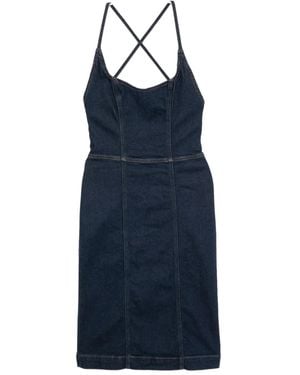 Reformation Crosley Denim Dress - Blue