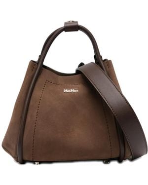 Max Mara Marine Xs Top-Handle Cross Body Bag - Brown