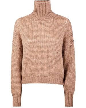 Roberto Collina Dolcevita Knitwear - Natural