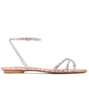 Aquazzura Love Struck Sandals - White