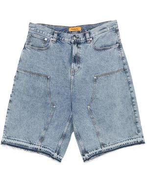 Replay Short Carpenter À Bords Francs - Blue