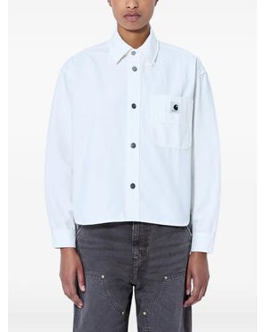 Carhartt Patch-Pocket Buttoned Shirt - White