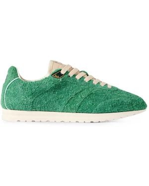 Paul Smith Shaggy Suede Sneakers - Green