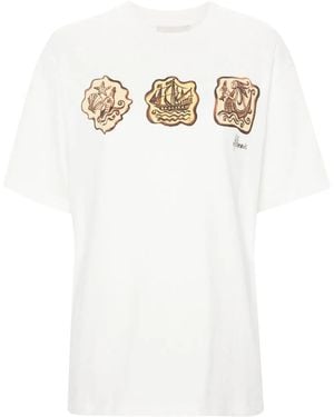 ALÉMAIS Relic T-Shirt - White