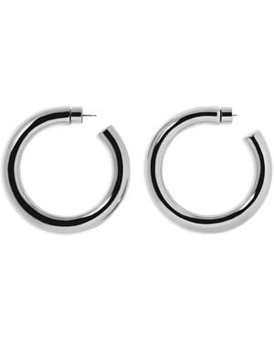 Jennifer Fisher 14K Jjamma Hoop Earrings - Metallic