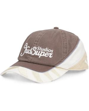 PUMA X Kidsuper Embroidered Baseball Cap - Brown