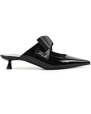 KARL LAGERFELD Pasha Pumps Mit Lack-Finish - Schwarz