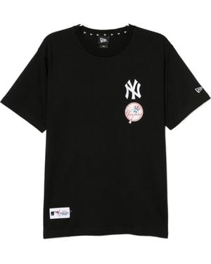 KTZ X Mlb T-Shirt Met Logo - Zwart