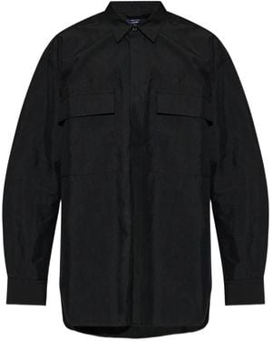 Comme des Garçons Flap-Pocket Shirt - Blue