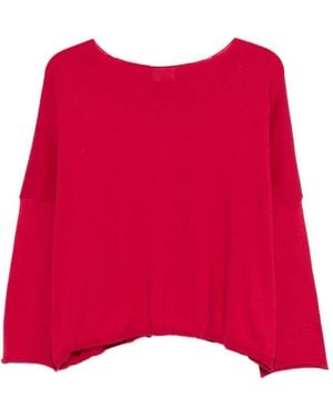 Be You Boat-Neck Top - Red