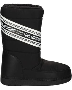 Love Moschino スノーブーツ - ブラック