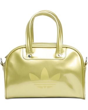 adidas Logo-Print Tote Bag - Metallic