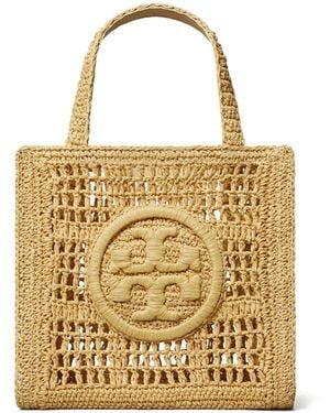 Tory Burch Ella クロシェ ハンドバッグ Xs - メタリック