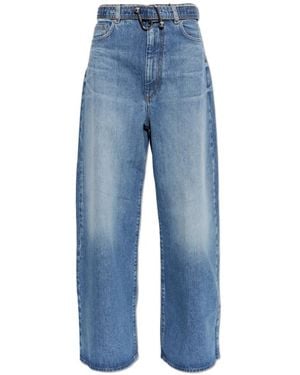 Sportmax Procida Wide-Leg Jeans - Blue